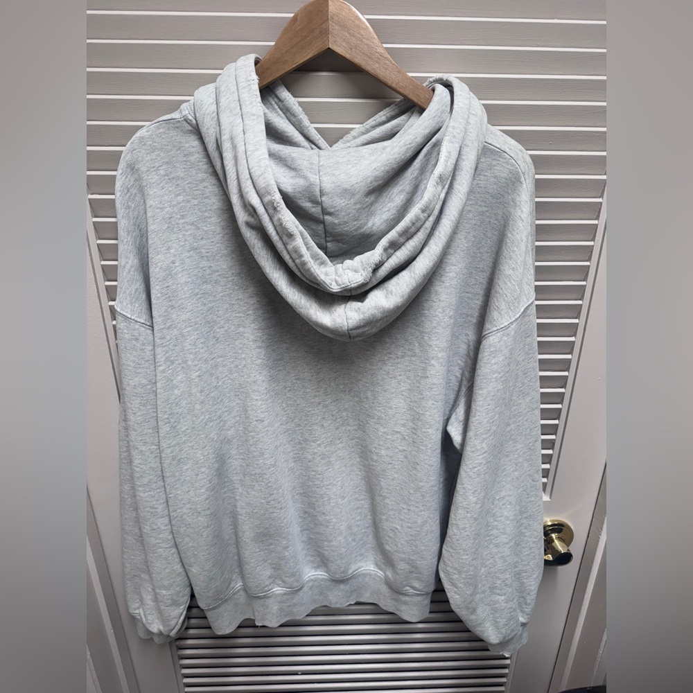 Anine Bing Sport Light Gray Hoodie - Picture 3 of 3